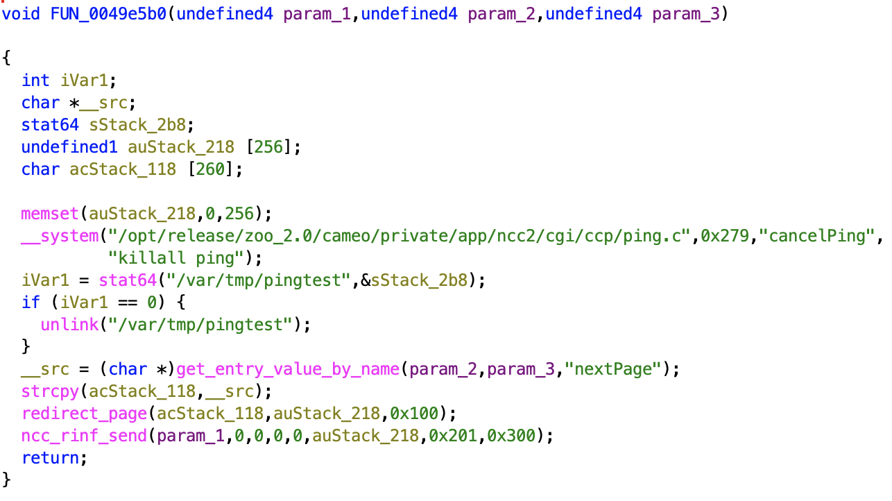 ping ccp cancel ping handler