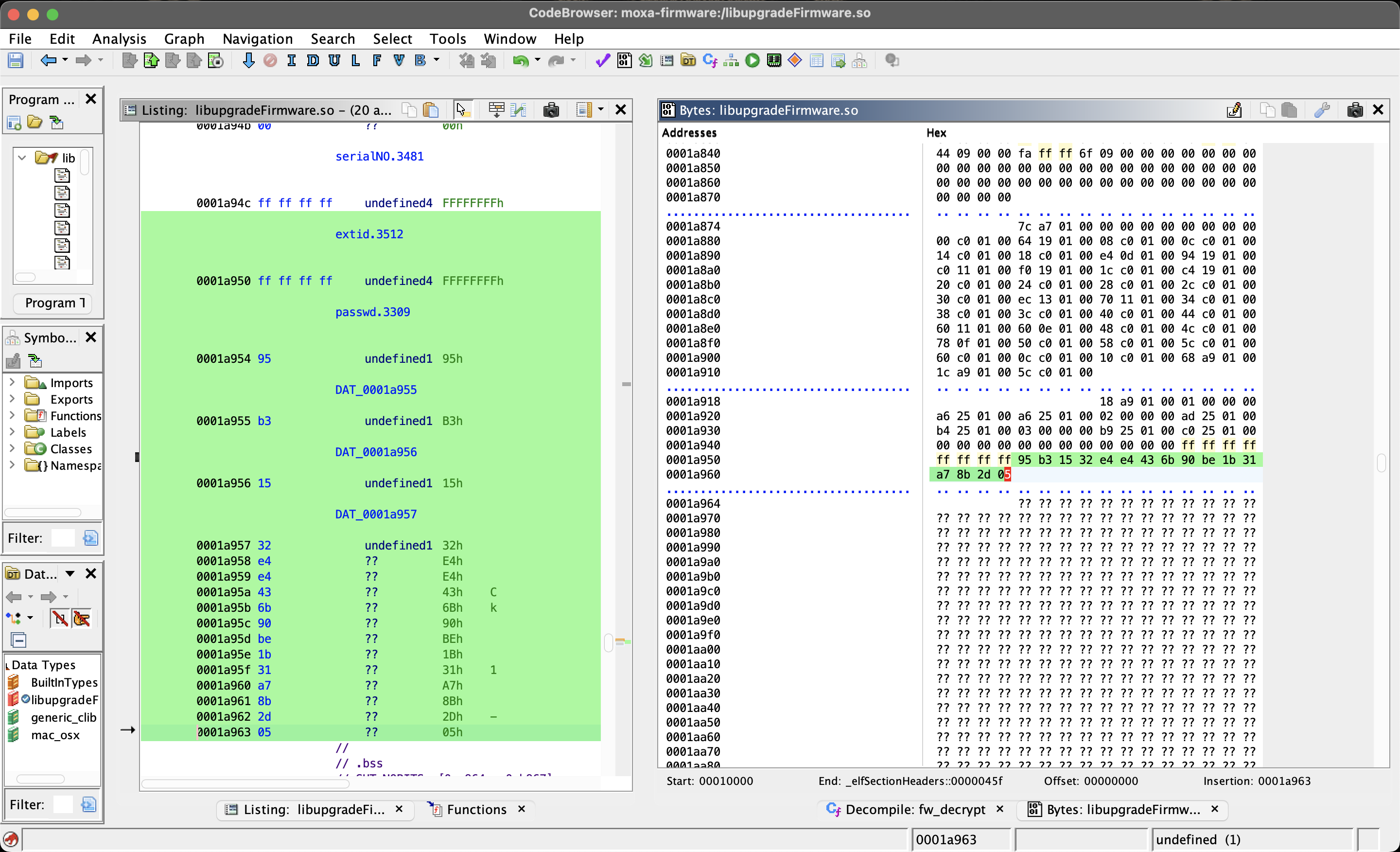 NPort firmware fw_decrypt passwd3309 byte